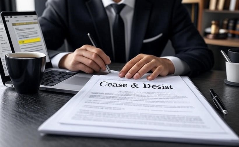 4. How to Handle Legal Notices and Cease & Desist Letters as a Recipient