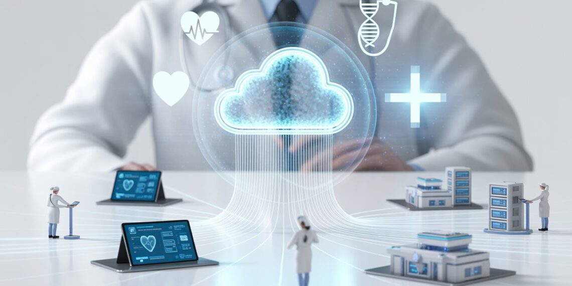 Cloud Computing in Healthcare Data Storage: 2025 Guide