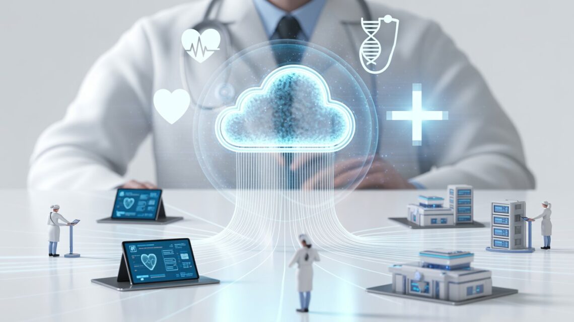 Cloud Computing in Healthcare Data Storage: 2025 Guide