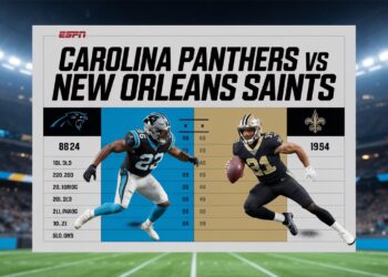 carolina panthers vs new orleans saints match player stats