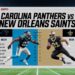 carolina panthers vs new orleans saints match player stats
