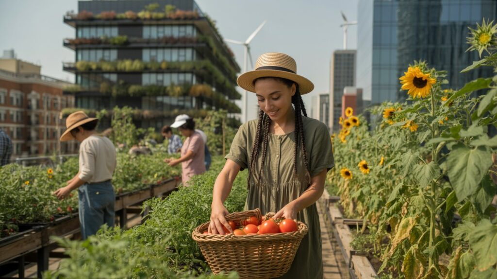 Economic Benefits of Urban Farming