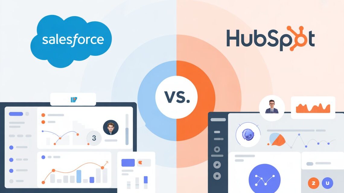 CRM Tools Comparison: Salesforce vs HubSpot – Features, Pricing & Best Use Cases 2025