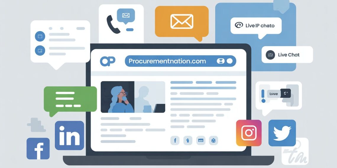 ProcurementNation.com Contact Guide – Best Ways to Reach Support & Services