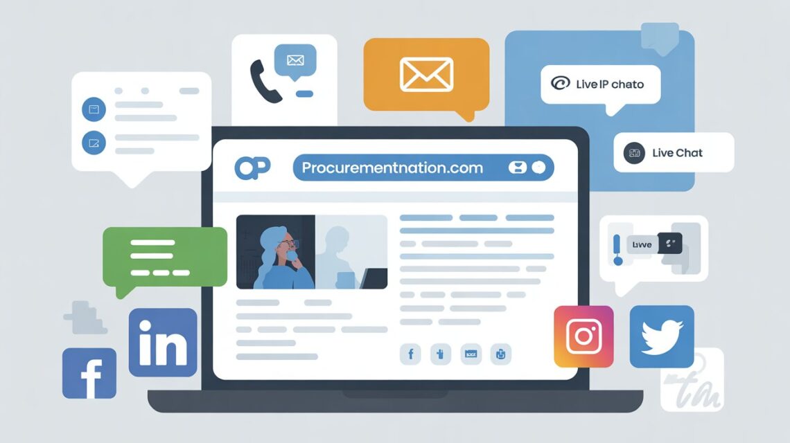 ProcurementNation.com Contact Guide – Best Ways to Reach Support & Services