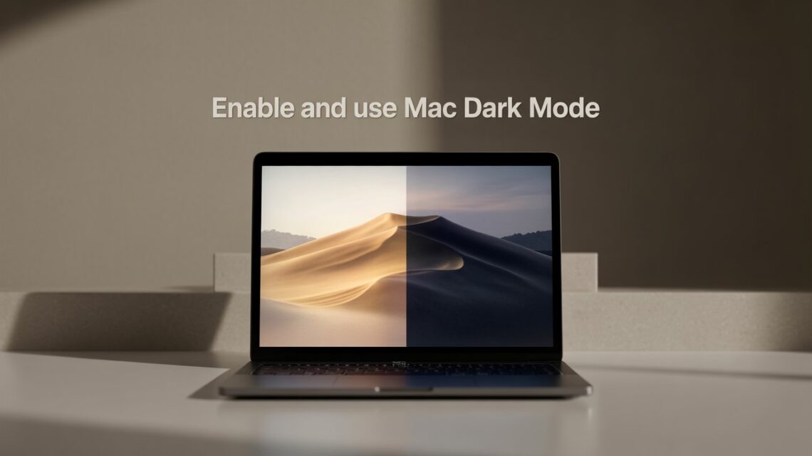 How to Enable and Use Mac Dark Mode
