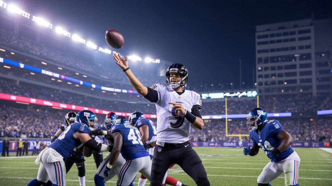 Baltimore Ravens vs New York Giants: Full Player Stats, Highlights & Key Takeaways