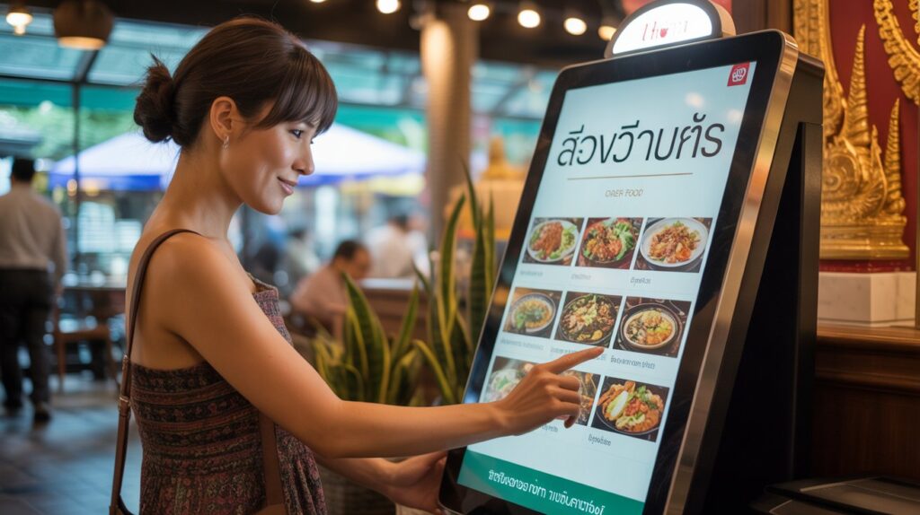 self ordering system in thailand - ระบบสั่งออเดอร์สินค้าด้วยตนเองในประเทศไทย