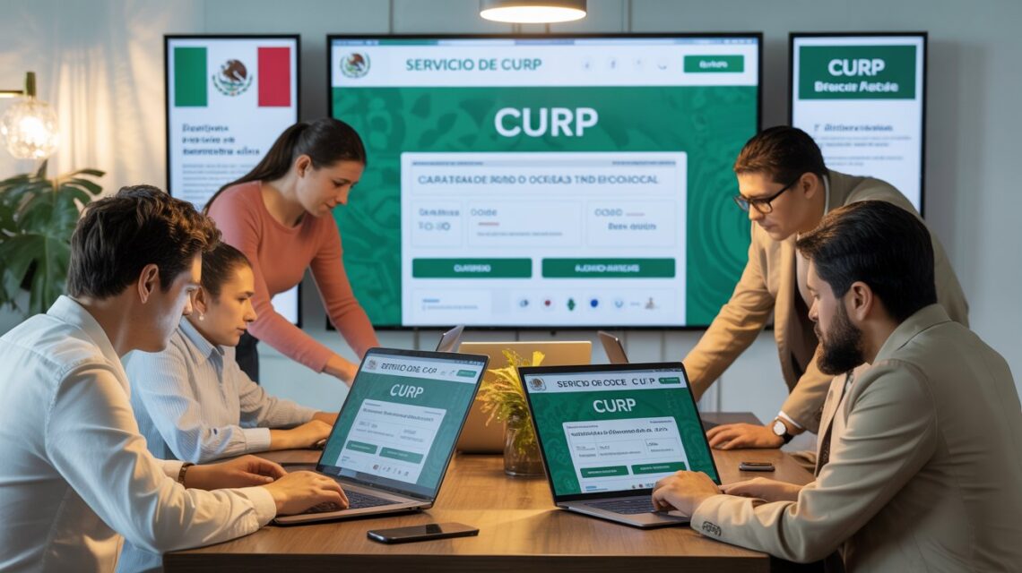 Download CURP online Mexico 2025