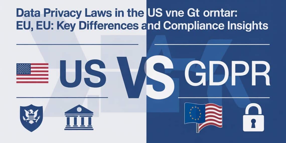 Data Privacy Laws in the US vs. EU