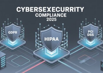 Cybersecurity Compliance: GDPR vs. HIPAA vs. PCI DSS – 2025 Comparison Guide
