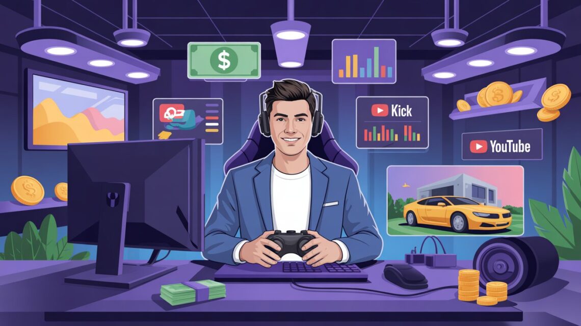 Adin Ross Net Worth (2025) | Income, Kick Earnings & Assets Breakdown