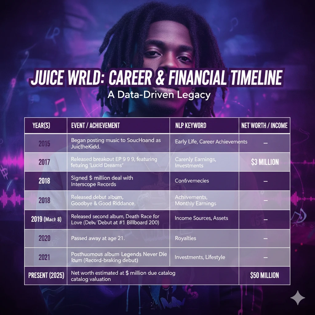 Juice WRLD Net Worth