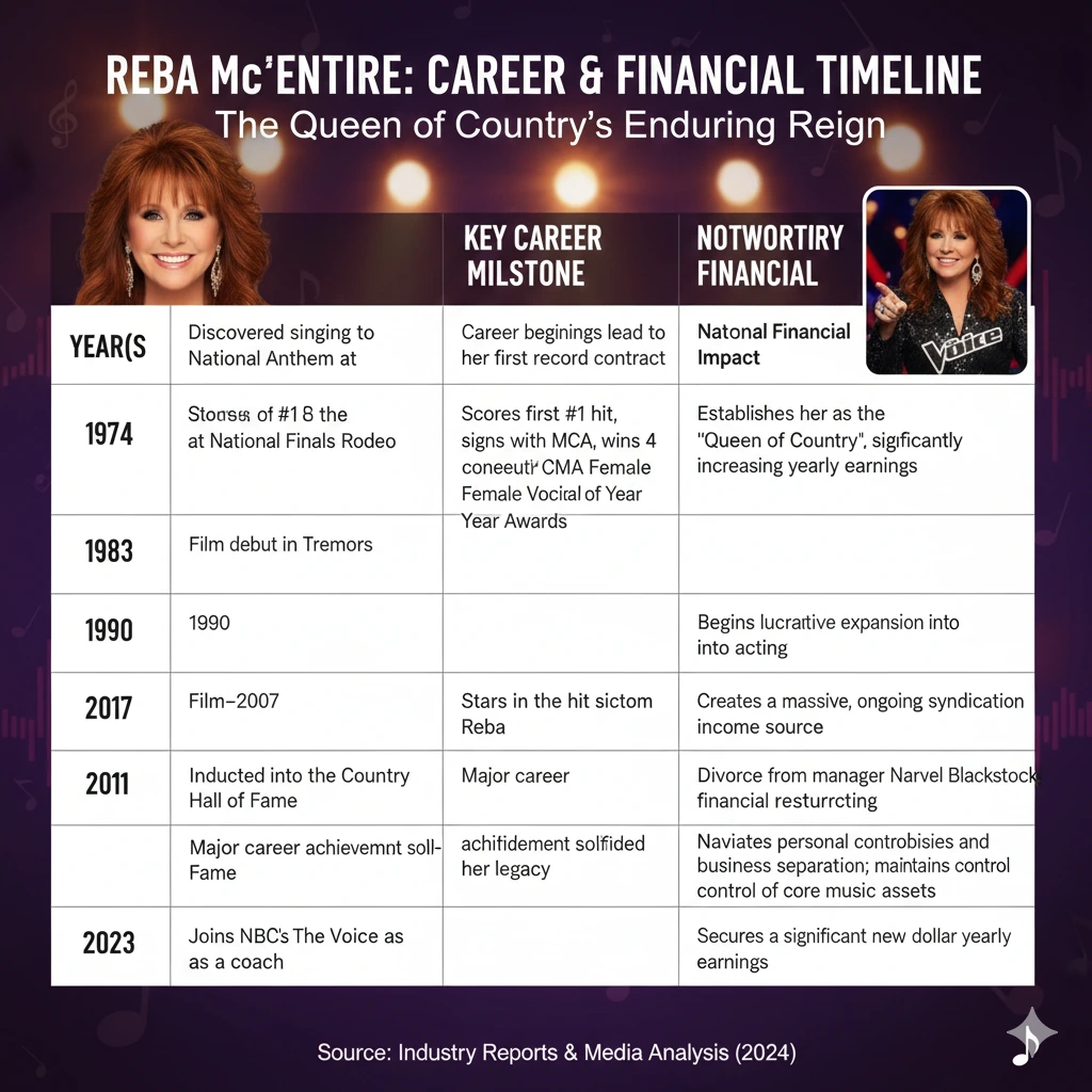 Reba McEntire Net Worth