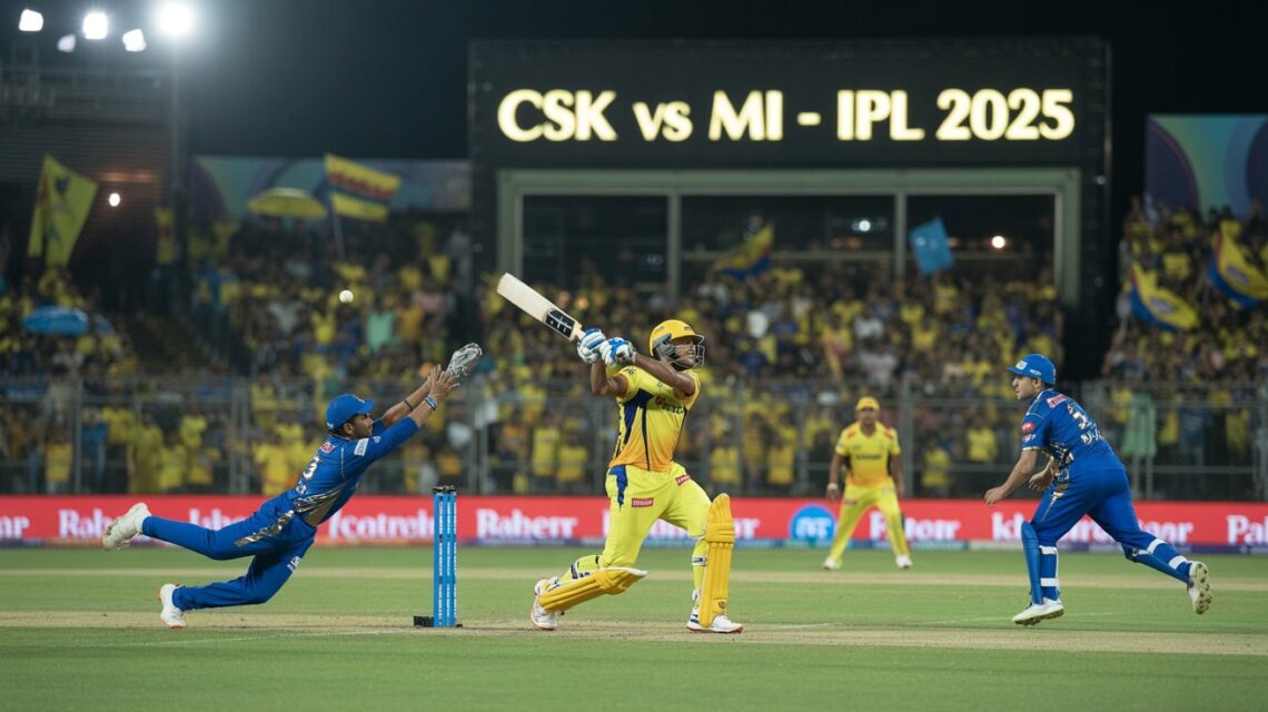 CSK vs MI IPL 2025 Scorecard, Highlights & Full Match Report