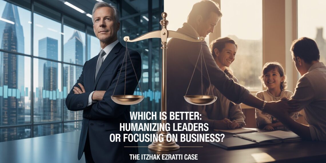 Which Is Better: Humanizing Leaders or Focusing on Business? The Itzhak Ezratti Case