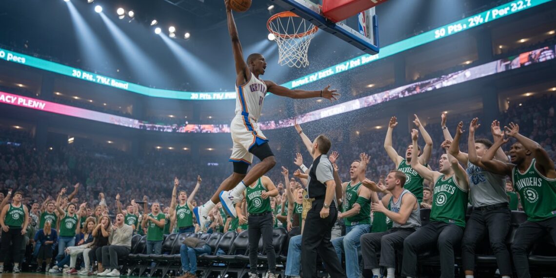 timberwolves vs okc thunder match player stats