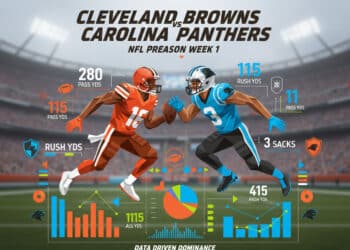 cleveland browns vs carolina panthers match player stats