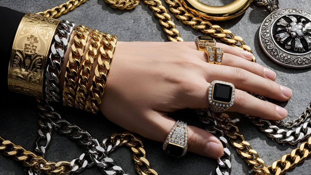 Chunky Chains and Bold Statements