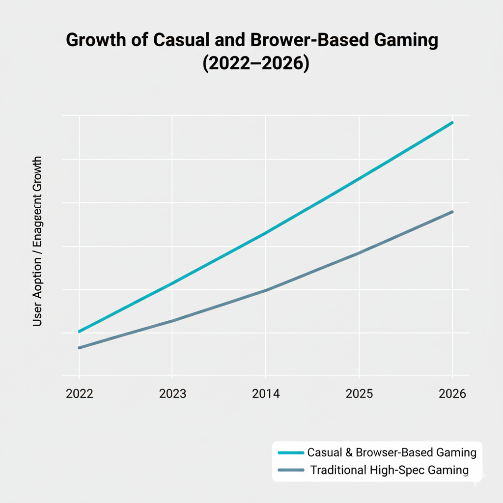 Growth of Casual and Browser-Based Gaming (2022–2026)