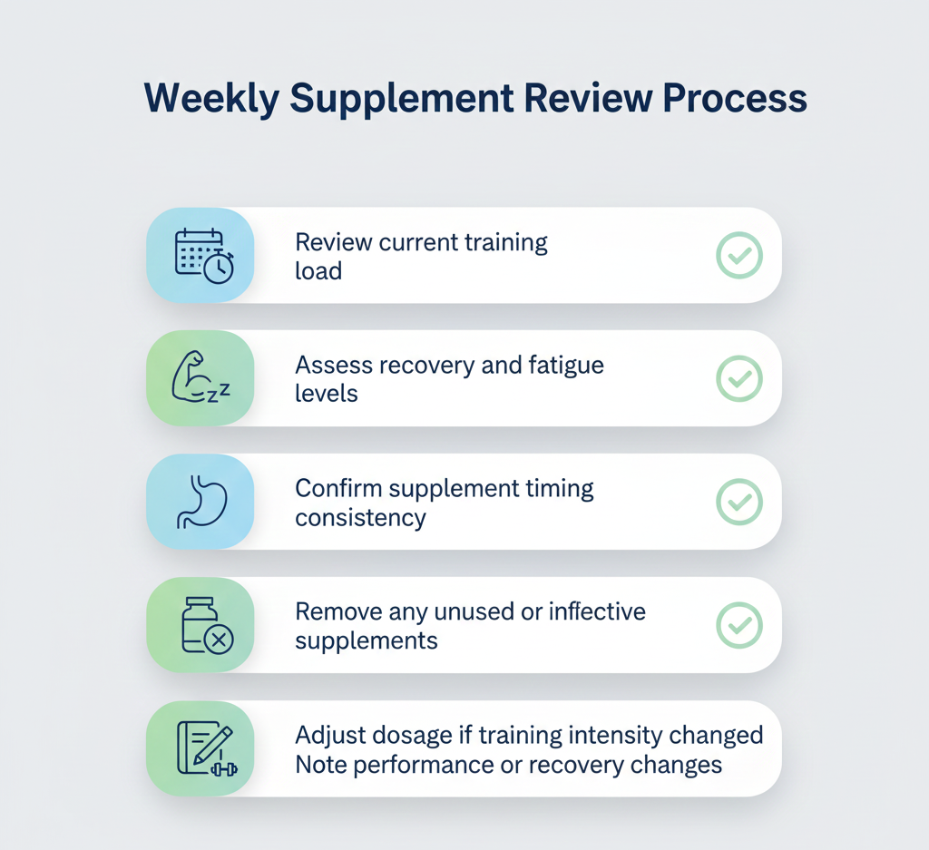 Weekly Supplement Review Process