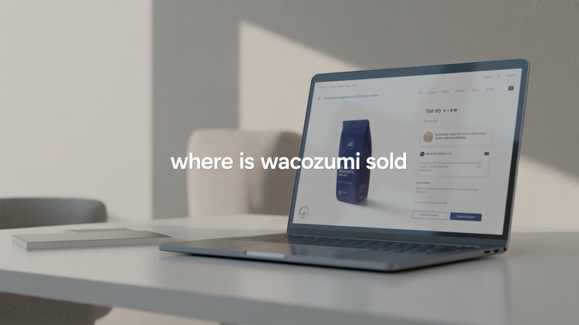 Where Is Wacozumi Sold