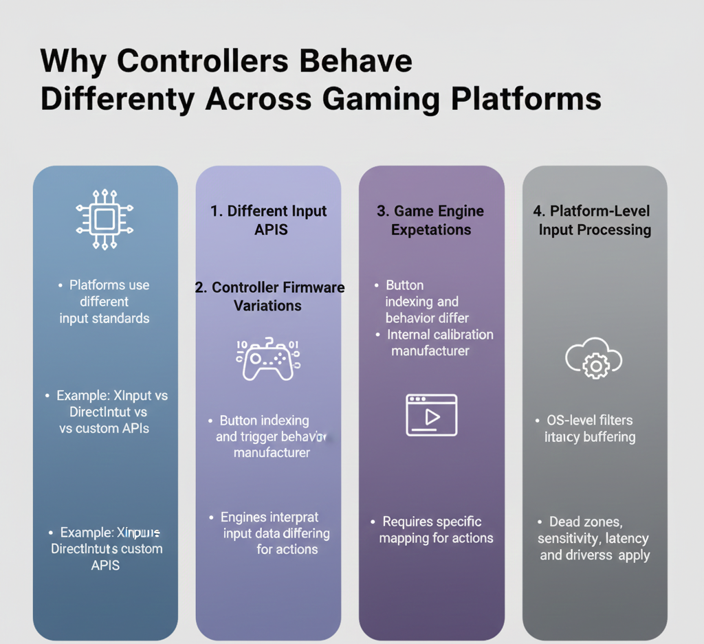 Why Controllers Behave Differently Across Gaming Platforms