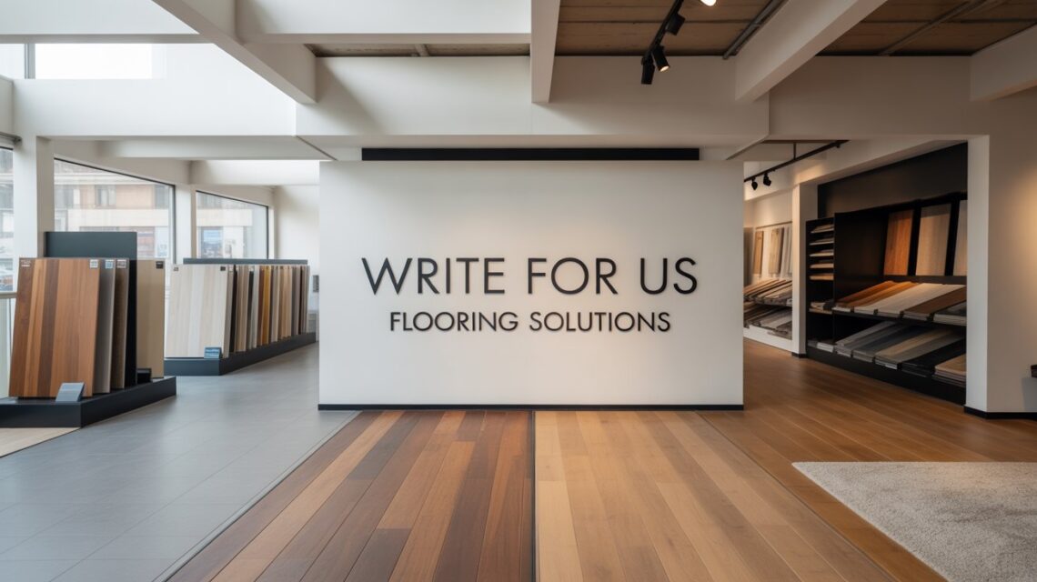Write for Us Flooring Solutions