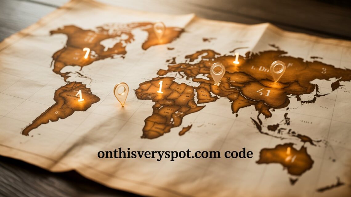 onthisveryspot.com code