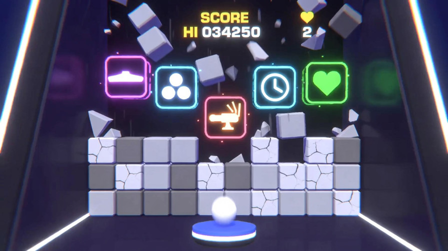 Google Block Breaker gameplay