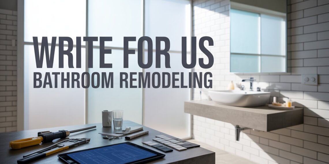 write for us Bathroom Remodeling