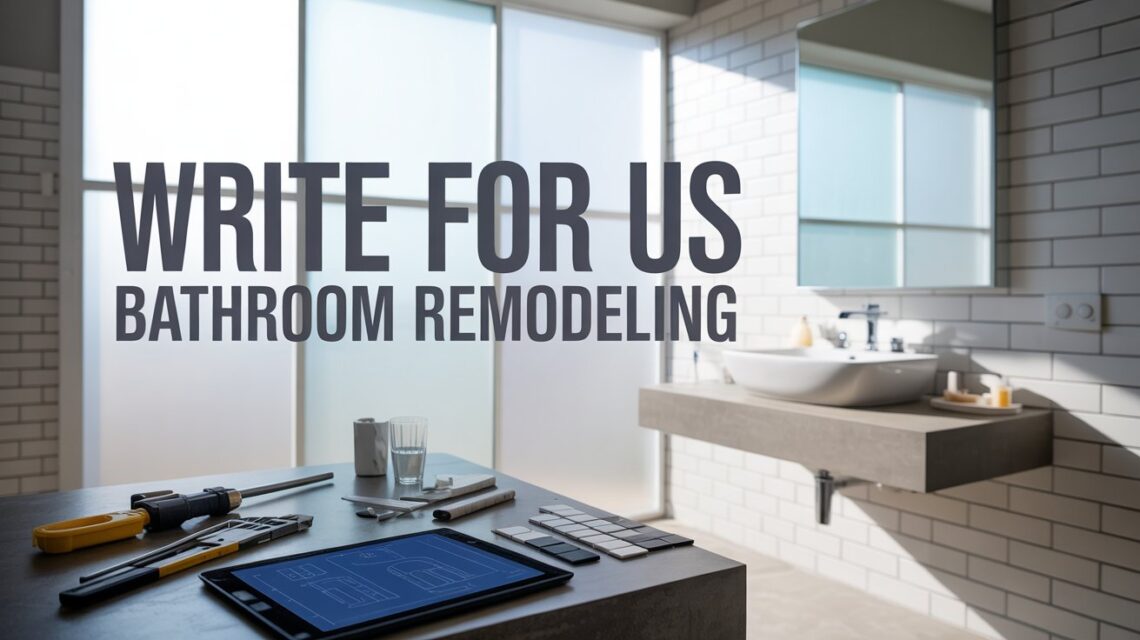 write for us Bathroom Remodeling