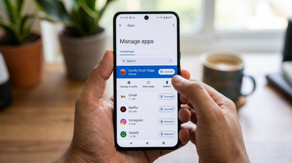 Uninstall Apps