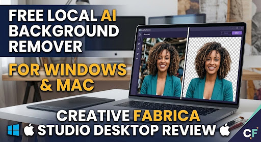 Free Local AI Background Remover for Windows and Mac: Creative Fabrica Studio Desktop Review