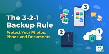3-2-1-backup rule explained photos phone documents