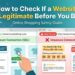 How to Check If a Website Is Legitimate Before You Buy