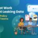 ai tools at work confidential data policy small teams