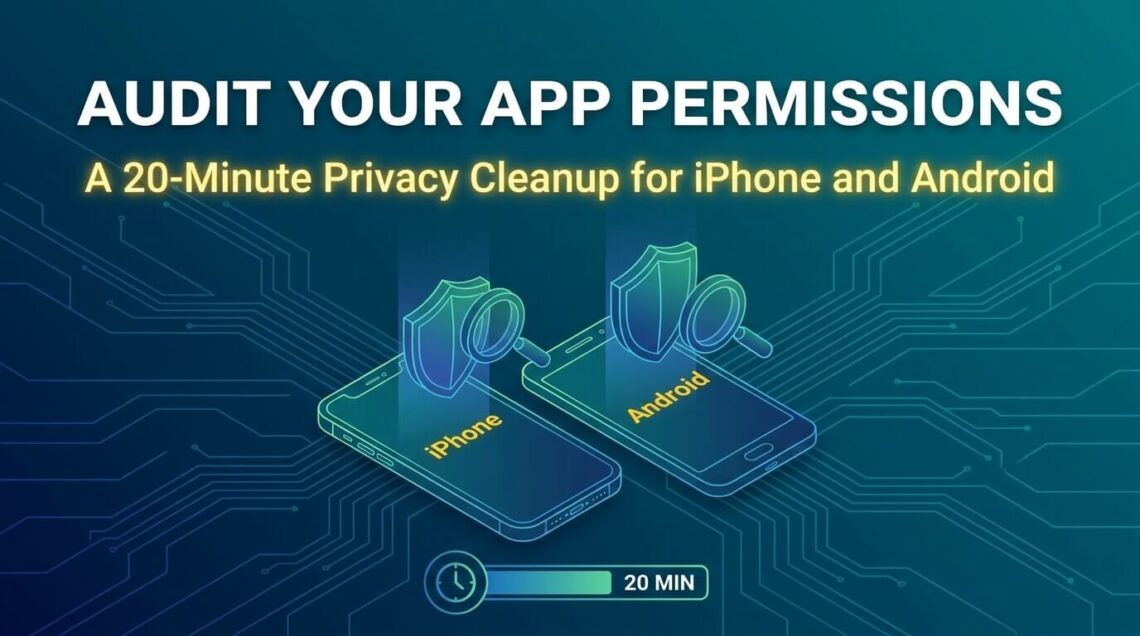 audit phone app permissions iphone androi
