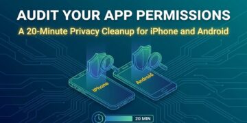 audit phone app permissions iphone androi